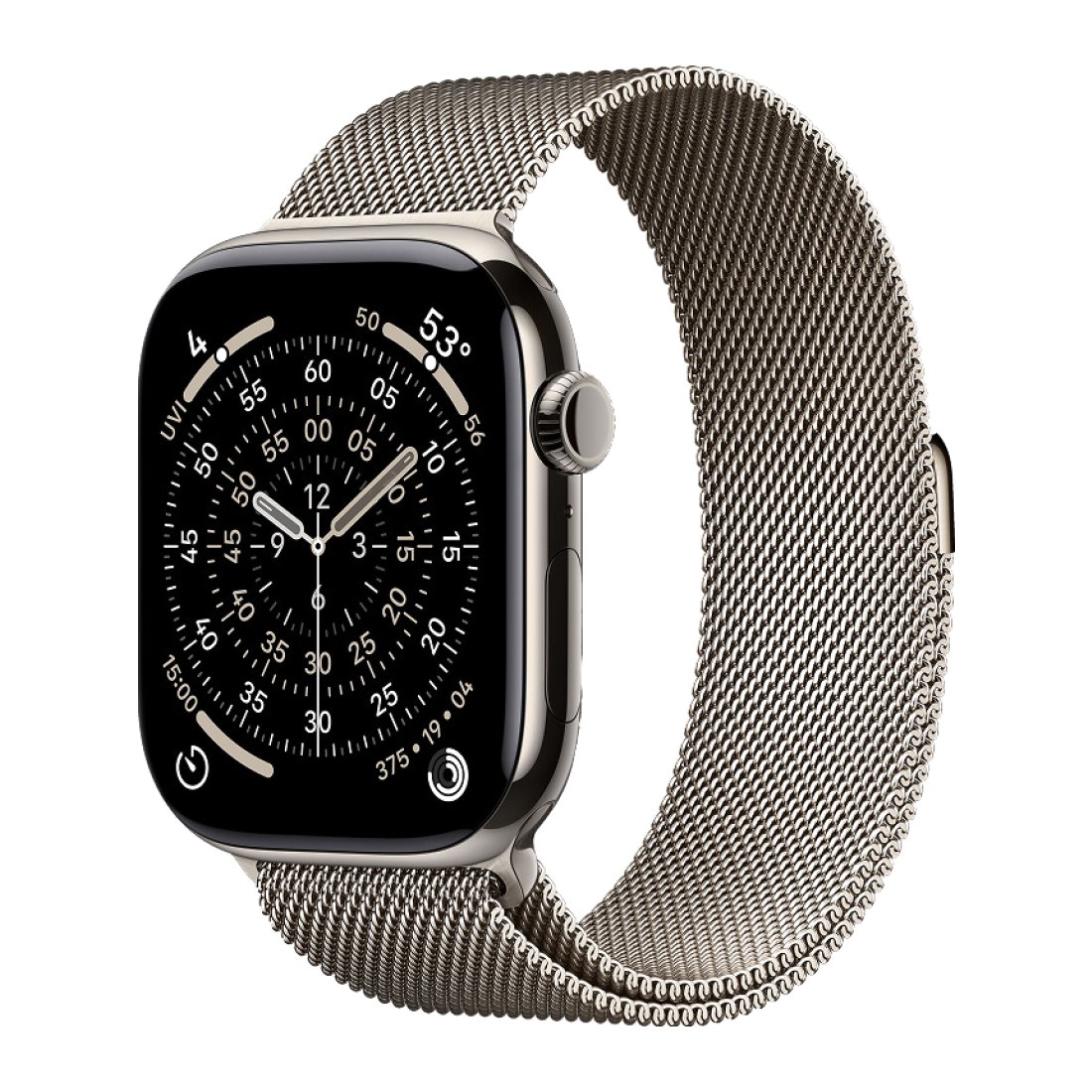 Apple Watch Series 10 42 мм Natural Titanium (без ремешка)