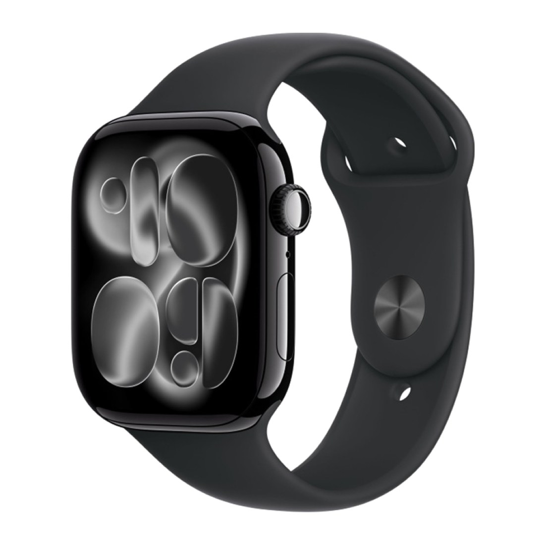 Apple Watch Series 11 42 мм Jet Black Sport Band S/M