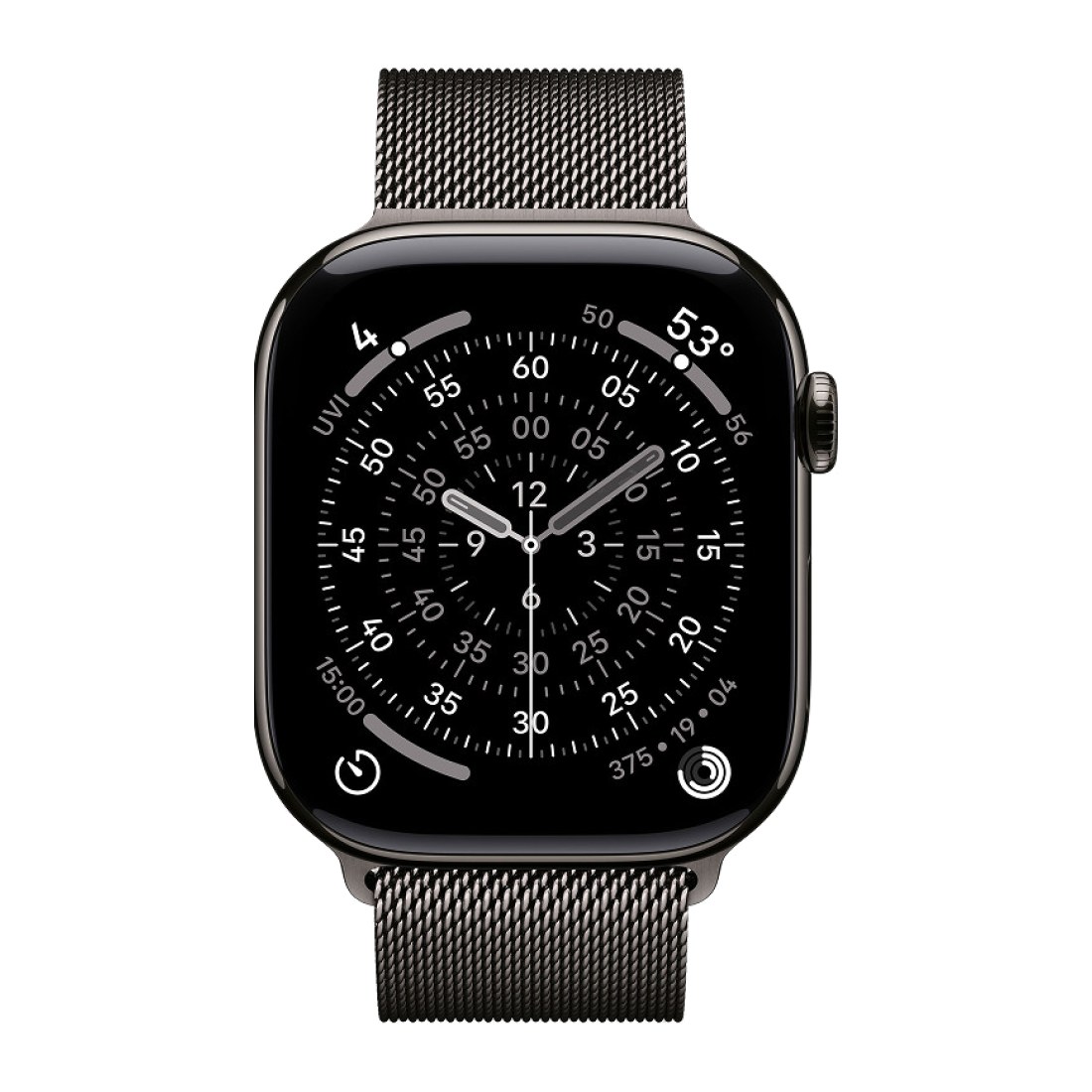 Apple Watch Series 11 42 мм Slate Titanium Milanese Loop
