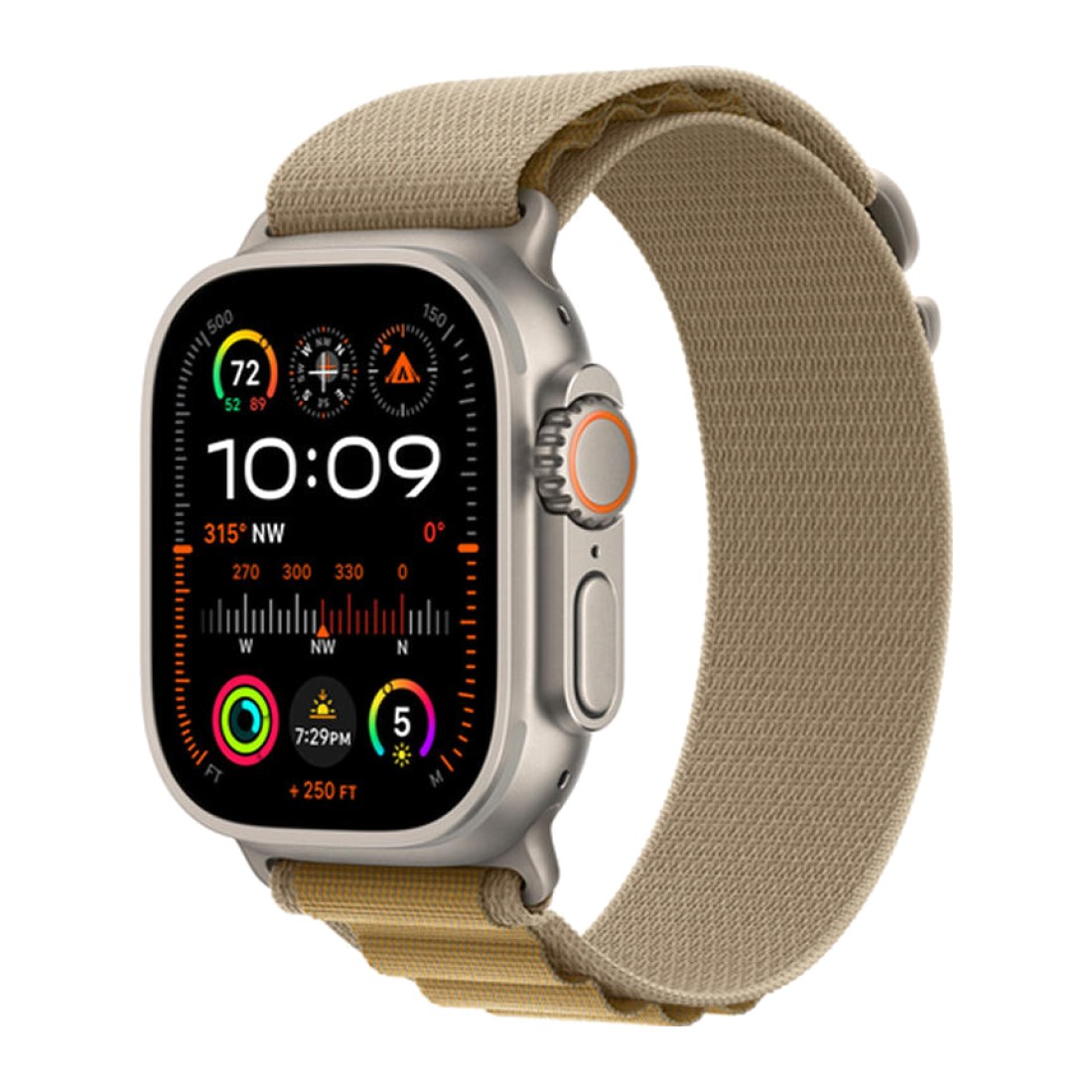 Apple Watch Ultra 2 49 мм Orange Ocean Band (МК)