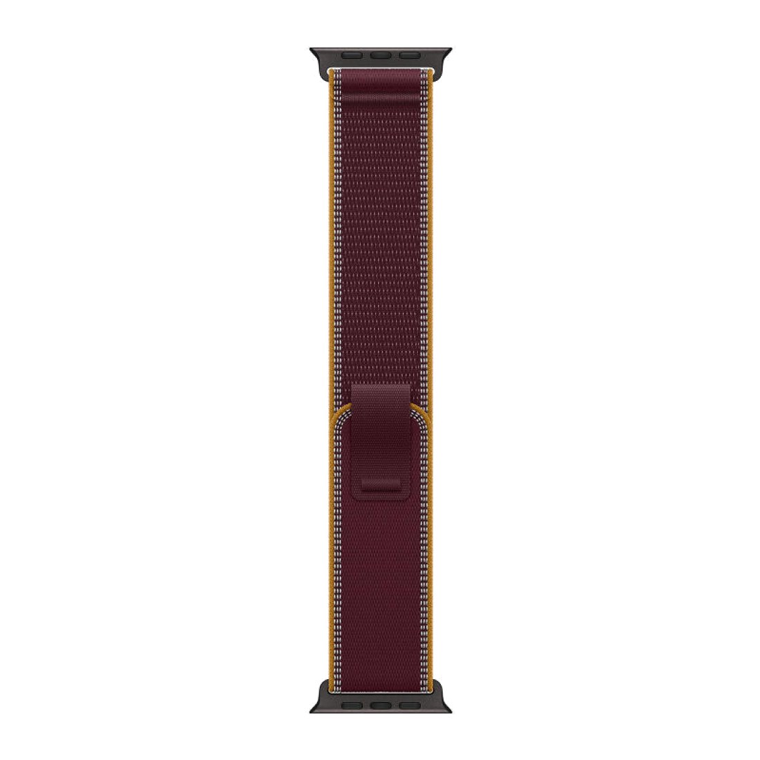 Apple Watch Ultra 4 49 мм Black Titanium Trail Loop Burgundy S/M