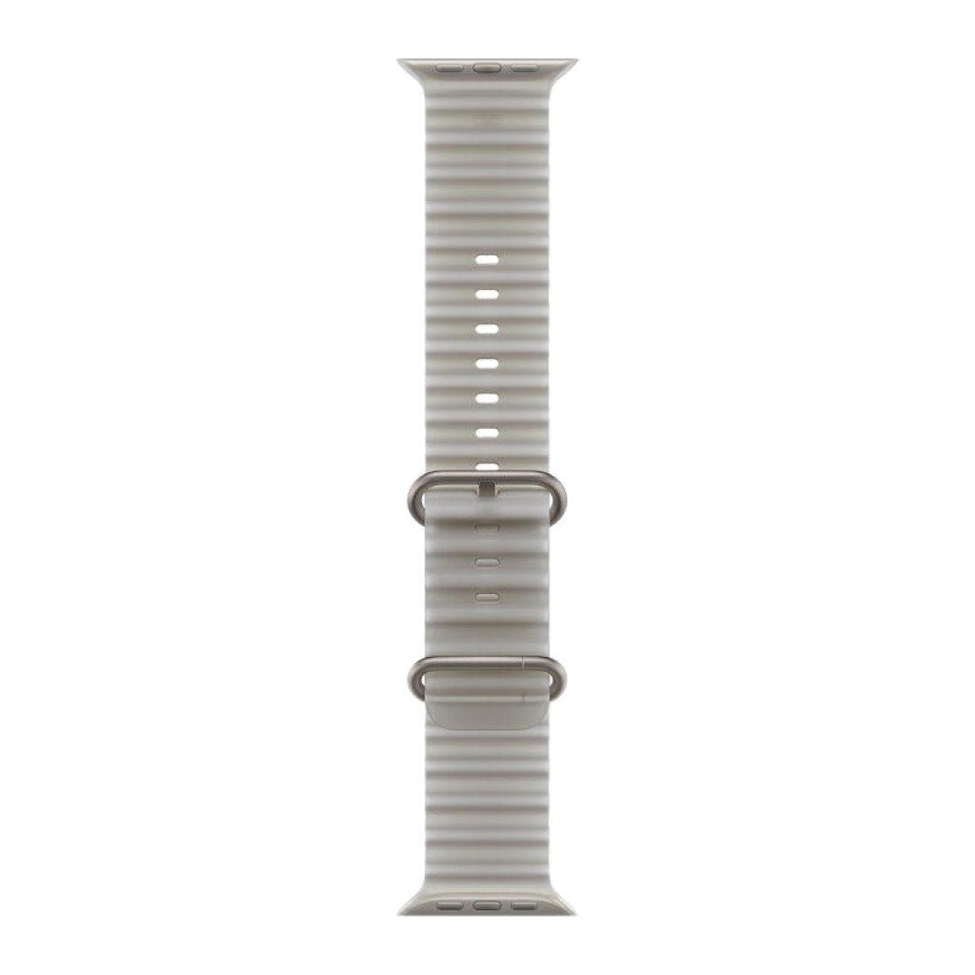 Apple Watch Ultra 4 49 мм Natural Titanium Ocean Band Translucent Grey