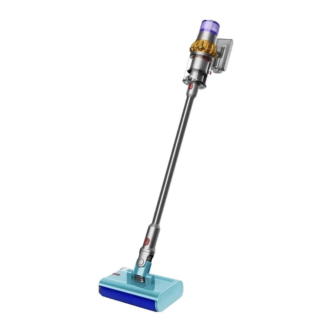 Dyson V15 Detect SV47 Submarine Yellow/Nickel с подставкой