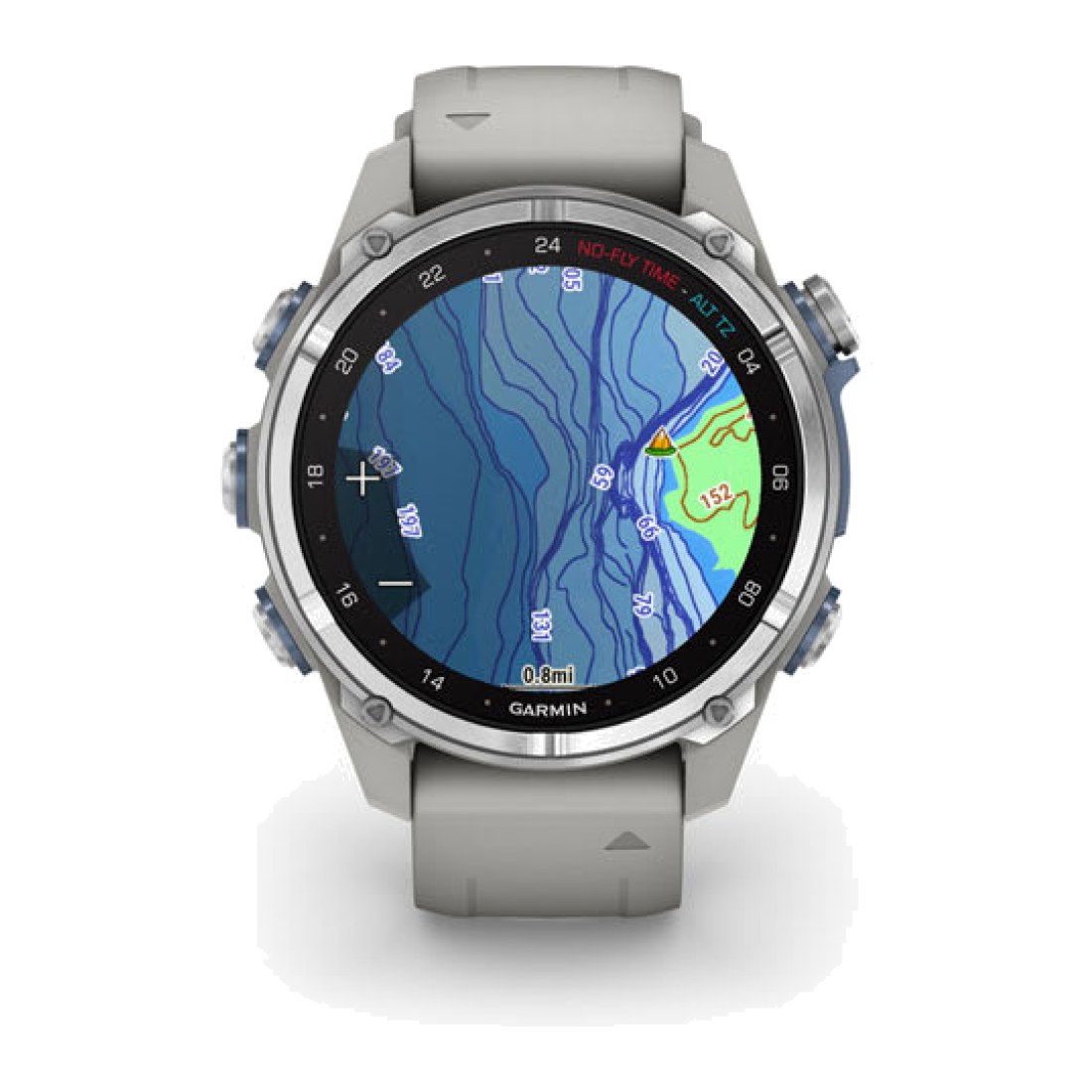 Garmin Descent Mk3 43mm Stainless Steel/Fog Gray