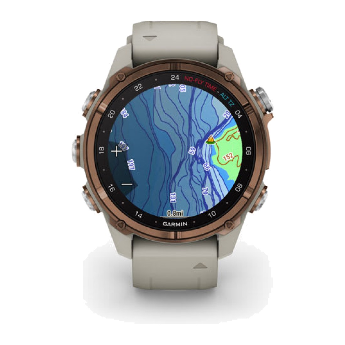 Garmin Descent Mk3i 43mm Bronze PVD Titanium/French Gray
