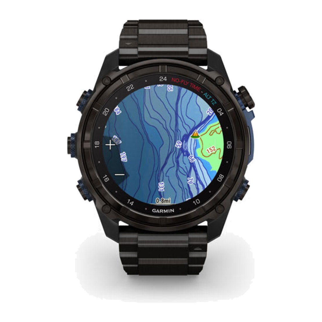Garmin Descent Mk3i (51mm) Carbon Gray DLC Titanium with DLC Titanium Band + Silicone Black Band
