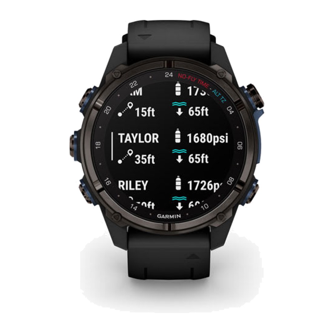 Garmin Descent Mk3i 43mm Carbon Gray DLC Titanium / Black Silicone Band