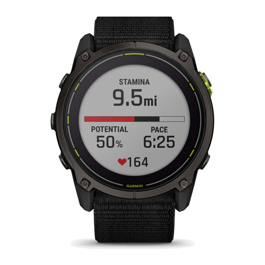 Garmin Enduro 3 (51mm) Sapphire Solar Carbon Gray DLC Titanium with Black Nylon Band
