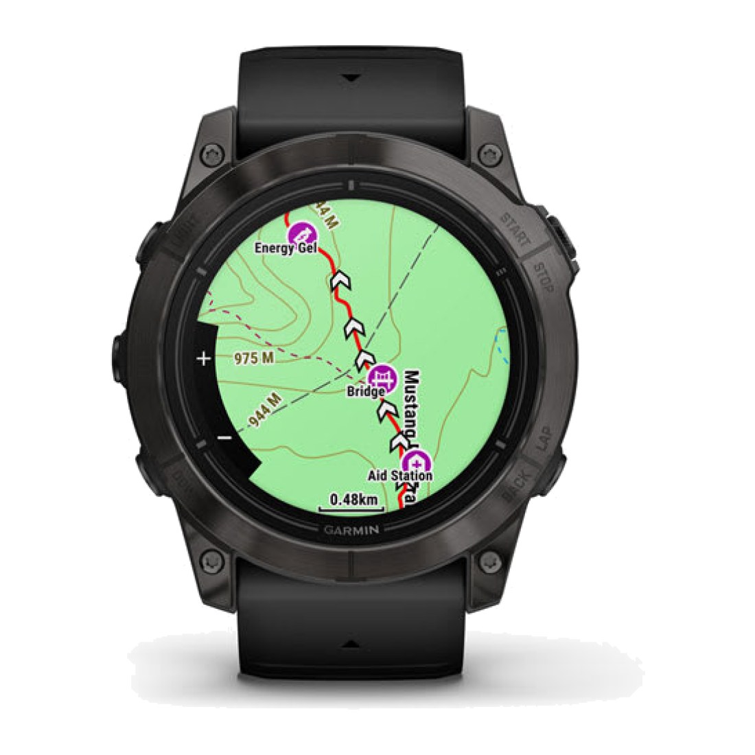 Garmin Epix Pro Gen 2 Sapphire (51mm) Carbon Gray Titanium with Black Band