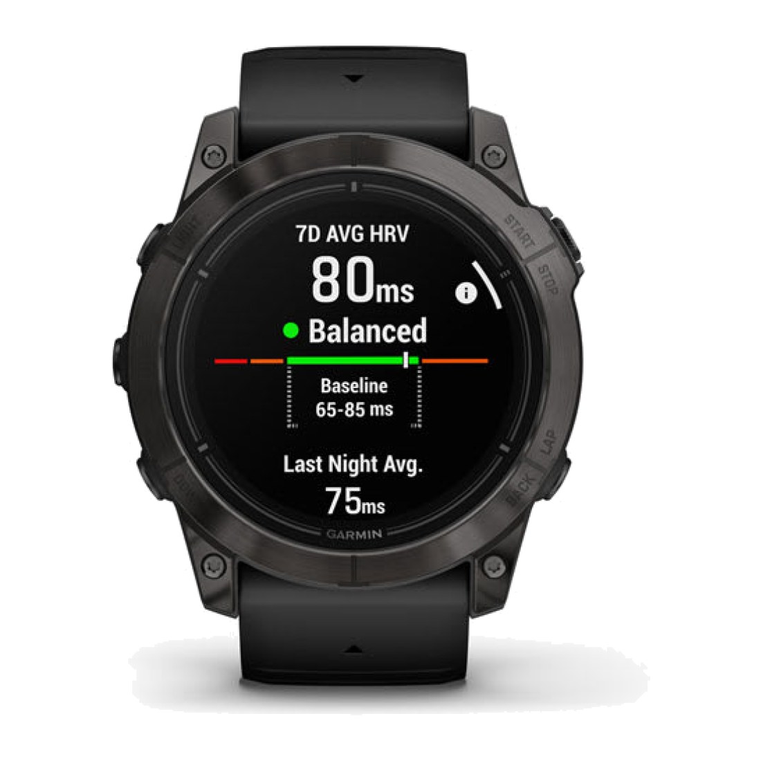 Garmin Epix Pro Gen 2 Sapphire (51mm) Carbon Gray Titanium with Black Band
