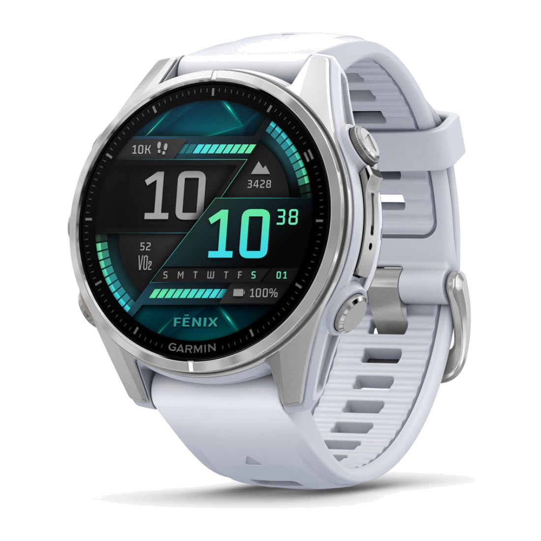 Garmin Fenix 8 43mm AMOLED Silver/Whitestone