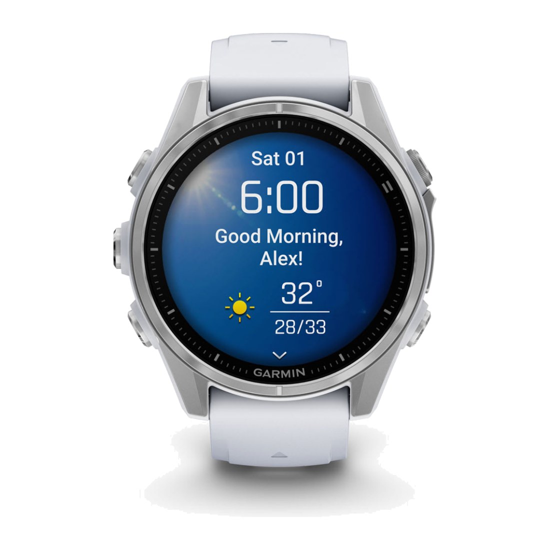 Garmin Fenix 8 43mm AMOLED Silver/Whitestone