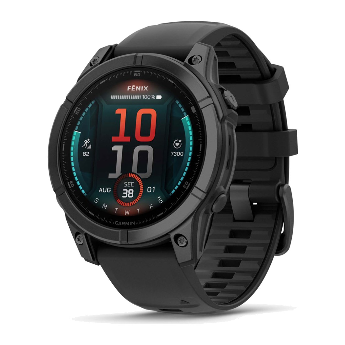 Garmin Fenix E (47mm) Slate Gray with Black Band