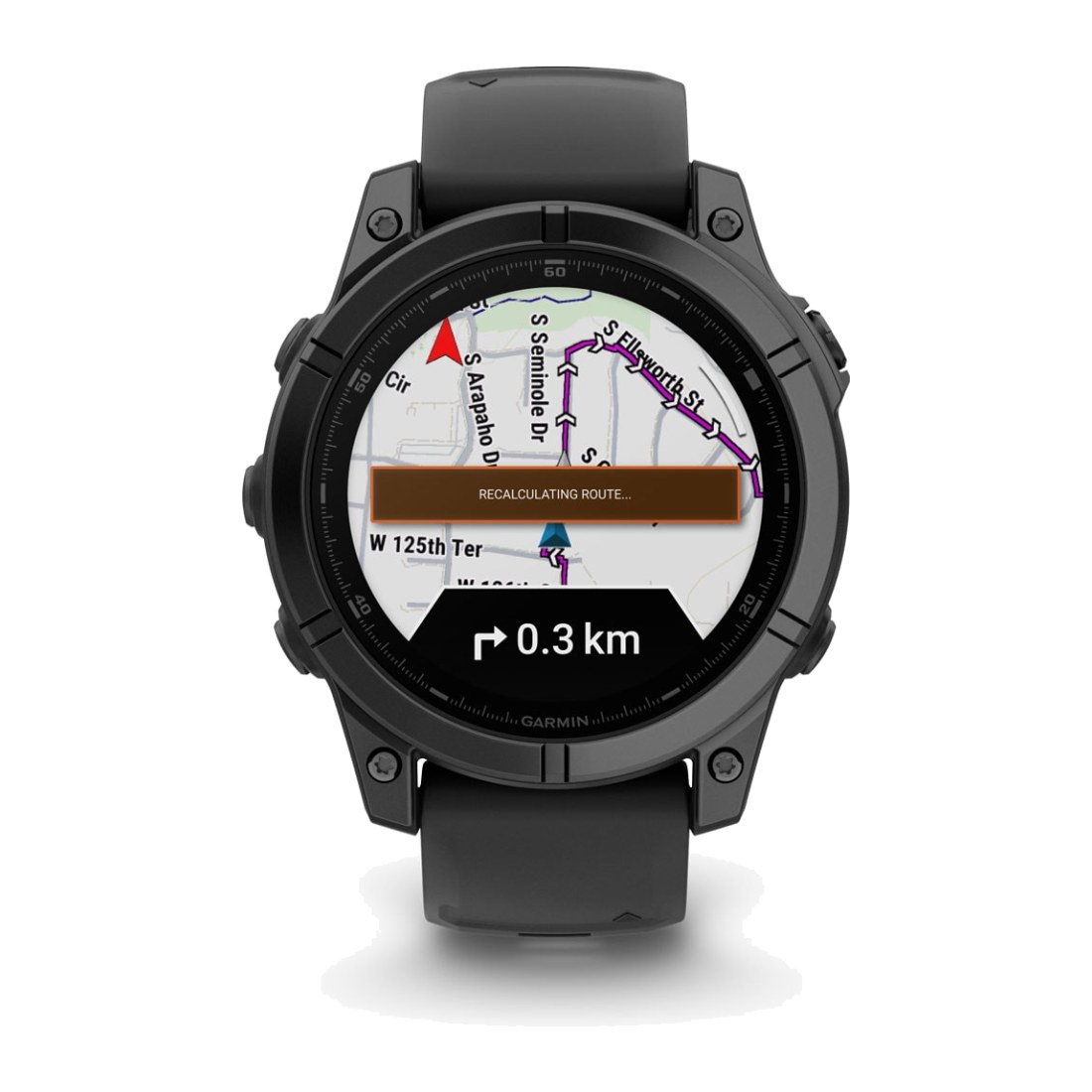 Garmin Fenix E (47mm) Slate Gray with Black Band
