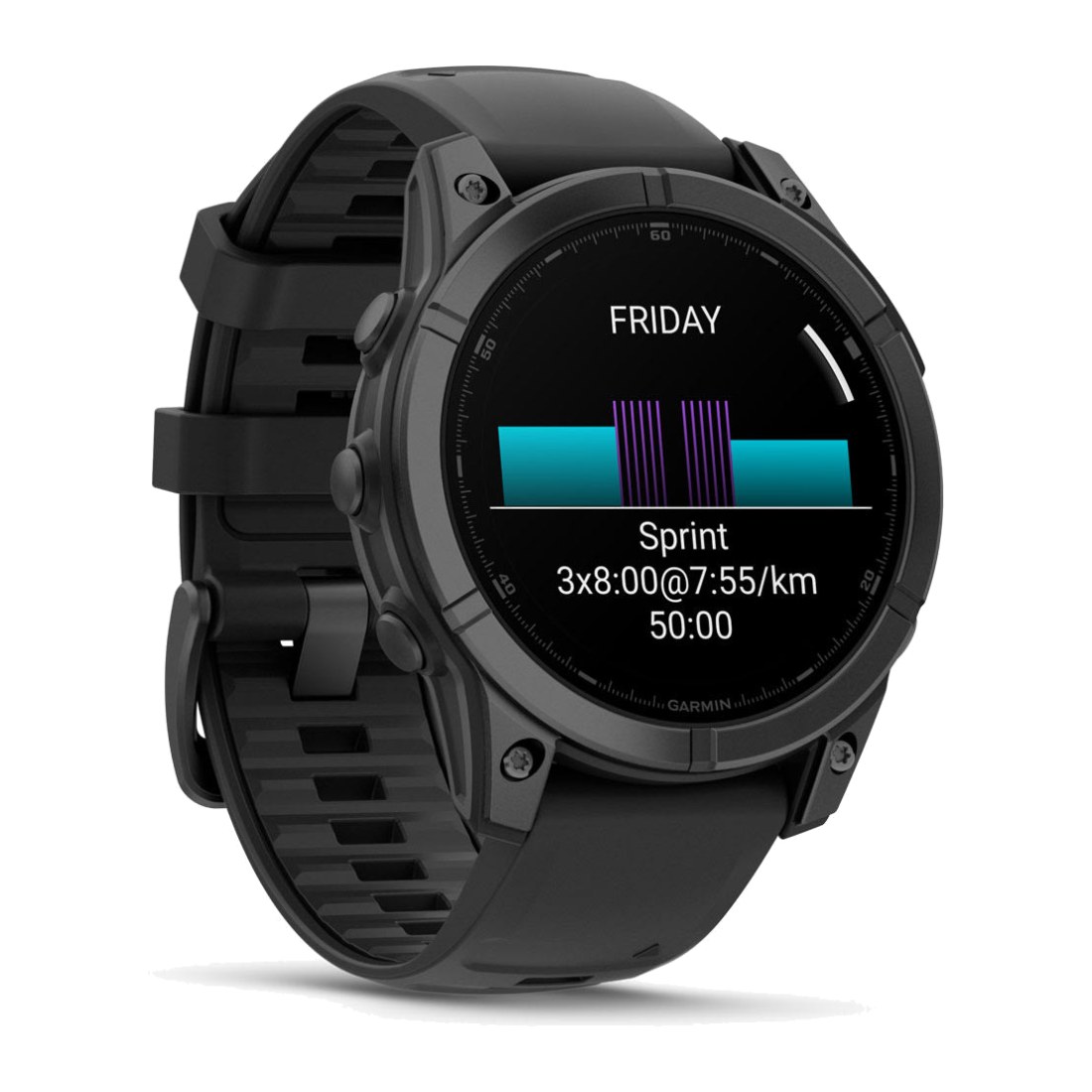 Garmin Fenix E (47mm) Slate Gray with Black Band