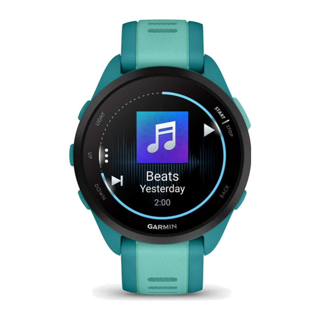 Garmin Forerunner 165 (43mm) Music Turquoise/Aqua