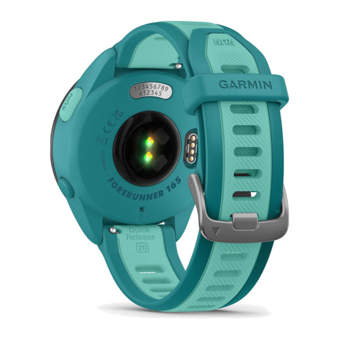 Garmin Forerunner 165 (43mm) Music Turquoise/Aqua