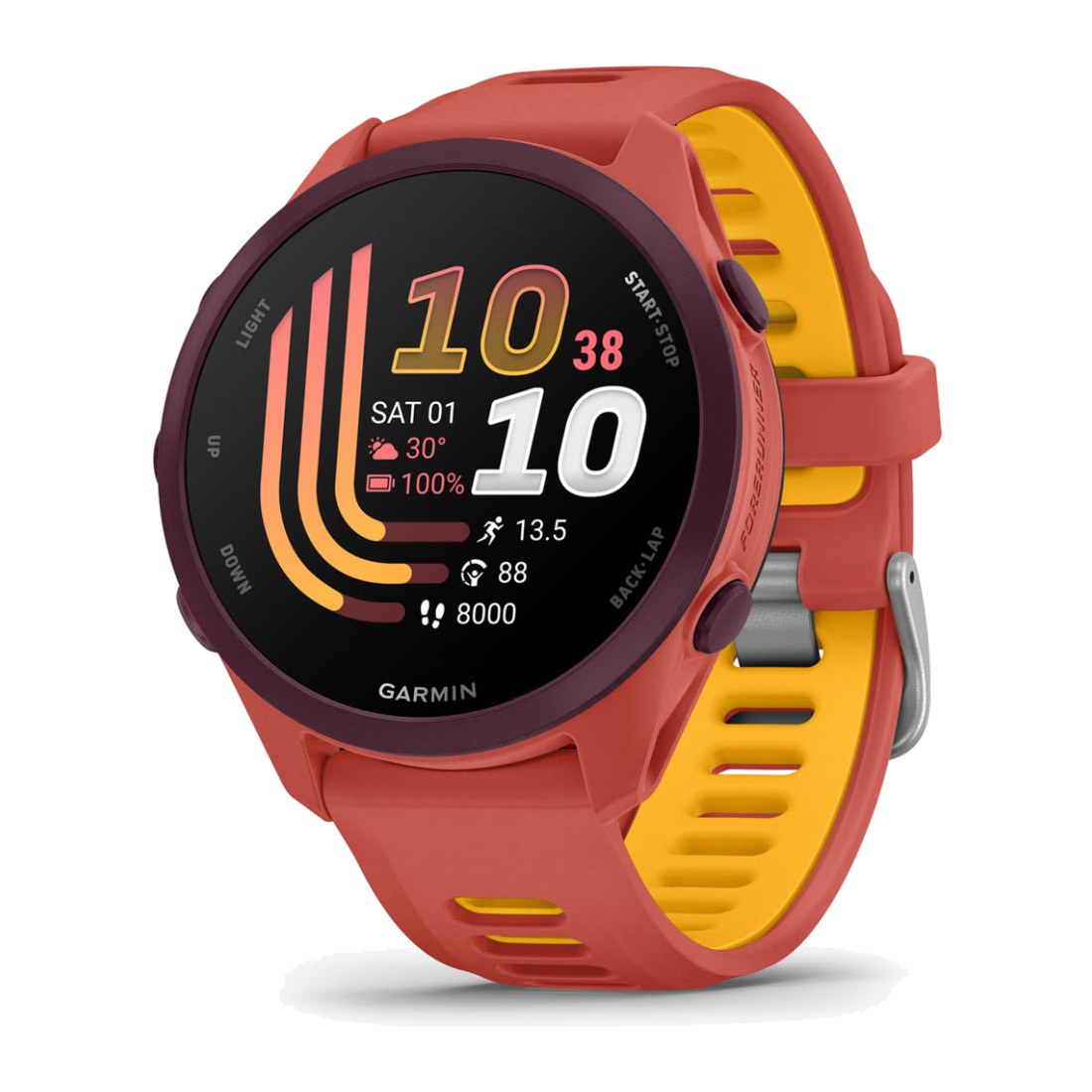 Garmin Forerunner 170 Music Red Pink/Mango