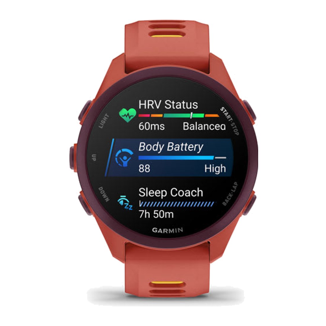 Garmin Forerunner 170 Music Red Pink/Mango