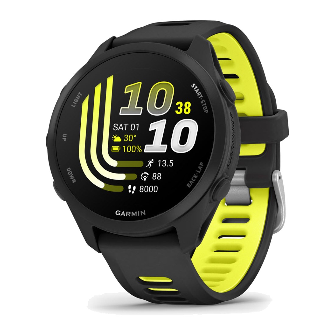 Garmin Forerunner 170 Music Black/Amp Yellow
