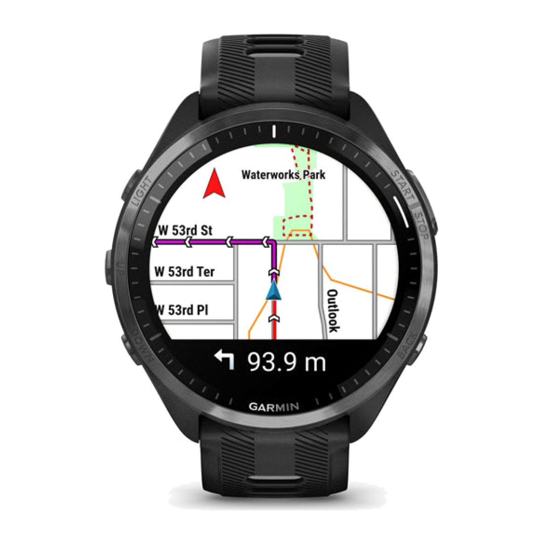 Garmin Forerunner 965 (47mm) Amoled Black wt Black Band