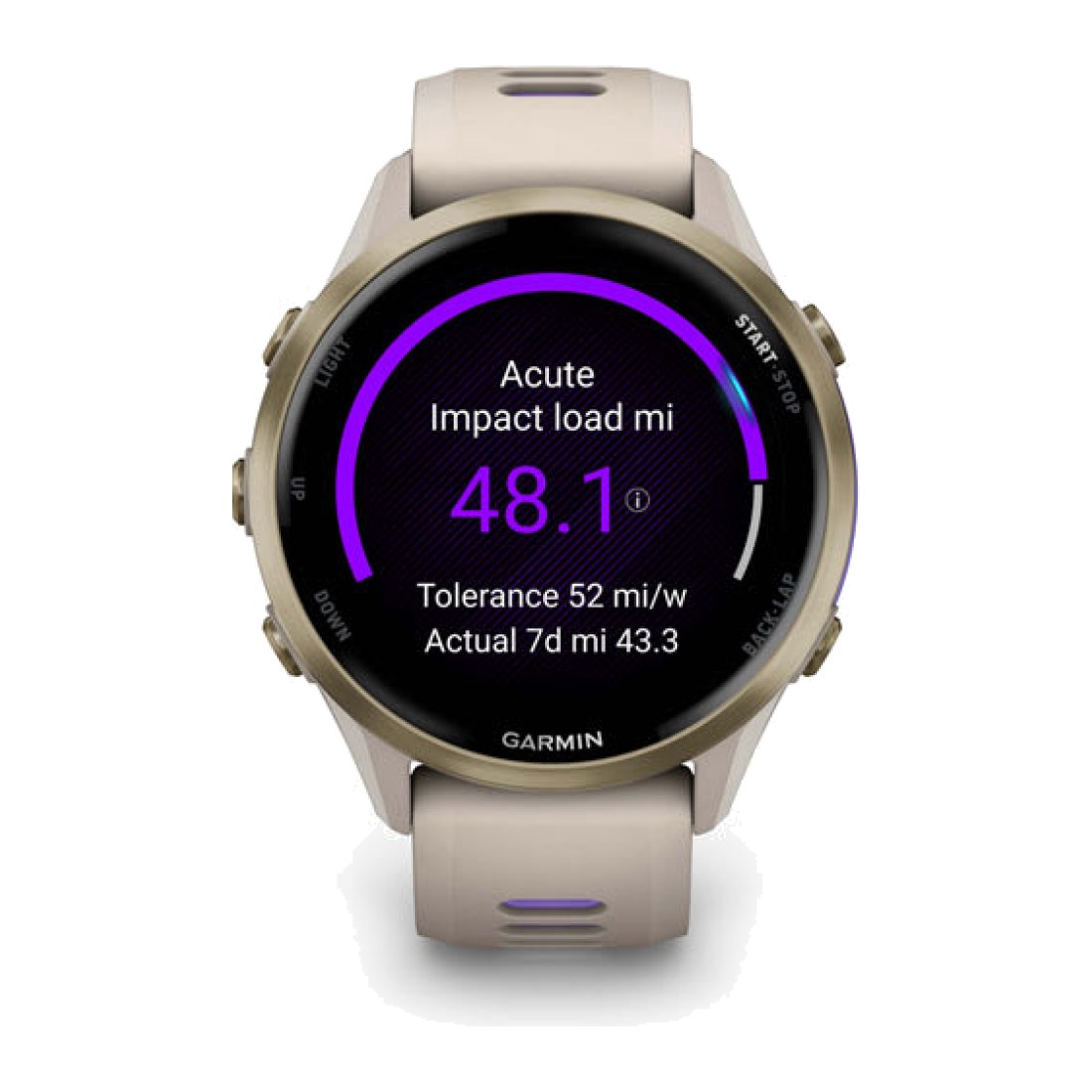 Garmin Forerunner 970 (47mm) Soft Gold