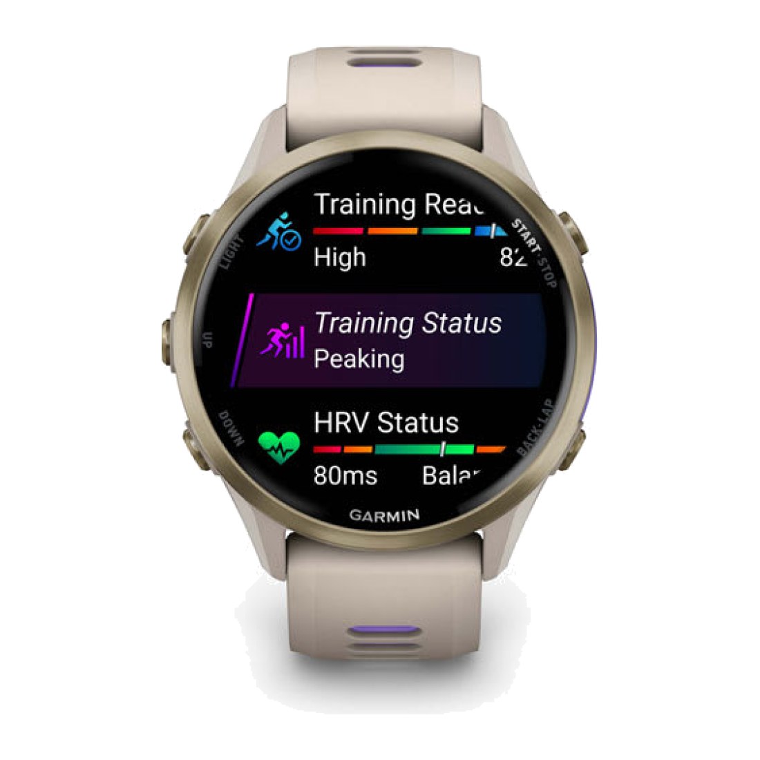 Garmin Forerunner 970 (47mm) Soft Gold