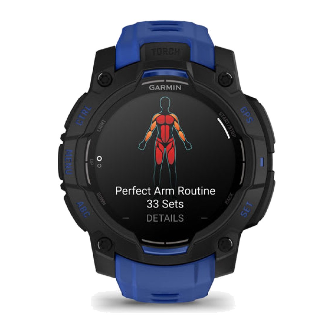 Garmin Instinct 3 (45mm) Amoled Bolt Blue / Black