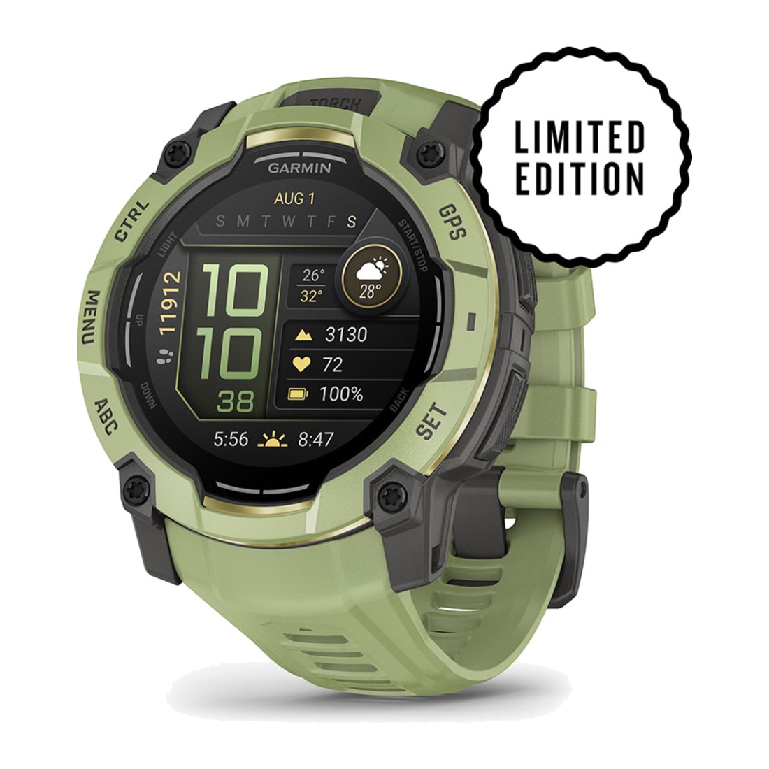 Garmin Instinct 3 50mm AMOLED Fern Green