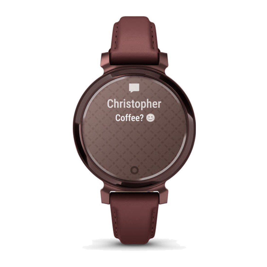 Garmin Lily 2 Classic (35mm) Dark Bronze with Mulberry Leather Band
