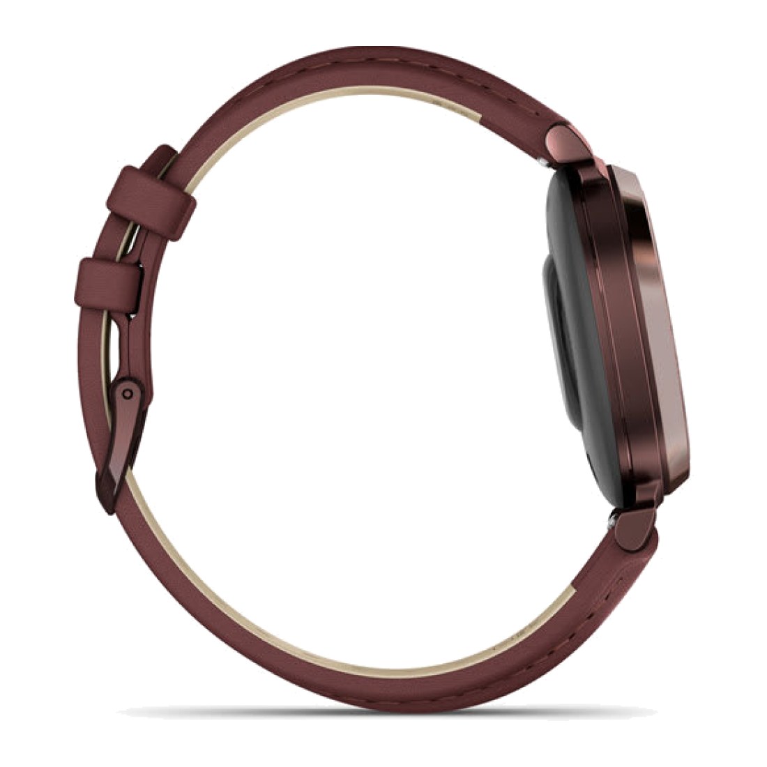 Garmin Lily 2 Classic (35mm) Dark Bronze with Mulberry Leather Band