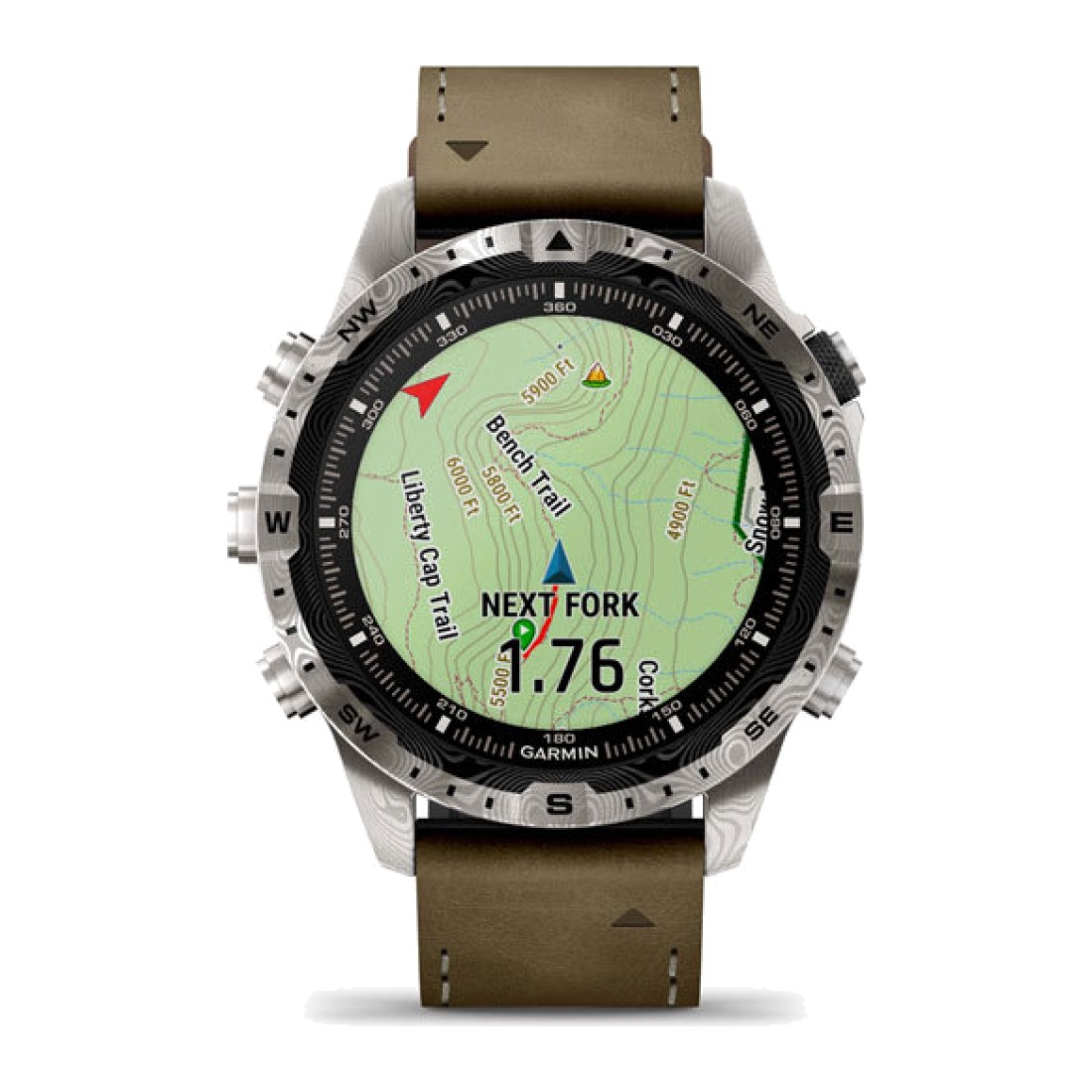 Garmin MARQ Adventurer Gen 2 (46mm) Damascus Steel Edition
