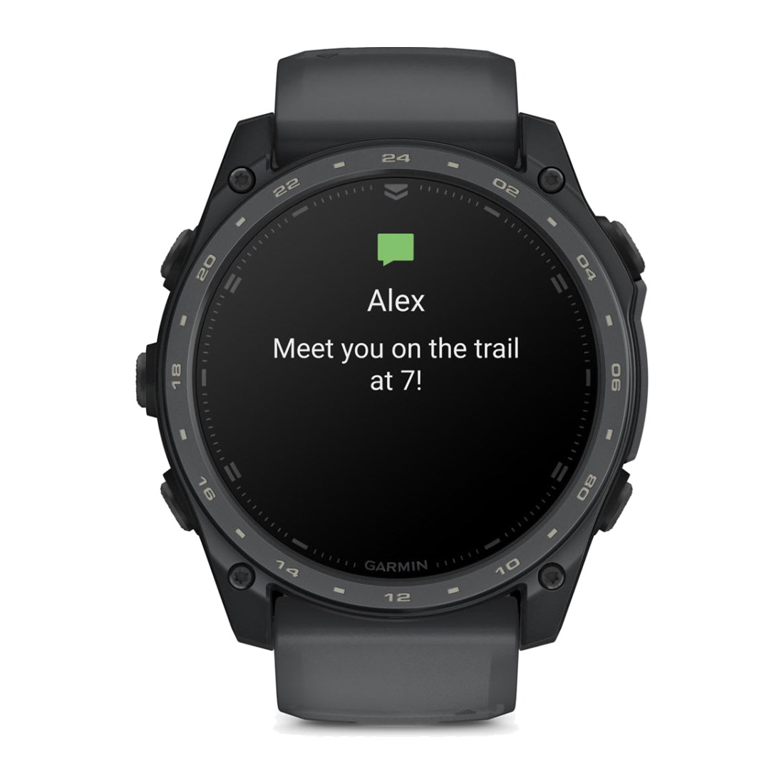 Garmin Tactix 8 (51mm) Amoled Sapphire Applied Ballistic Solver and Ceracote Slate Gray Band Silicone Band