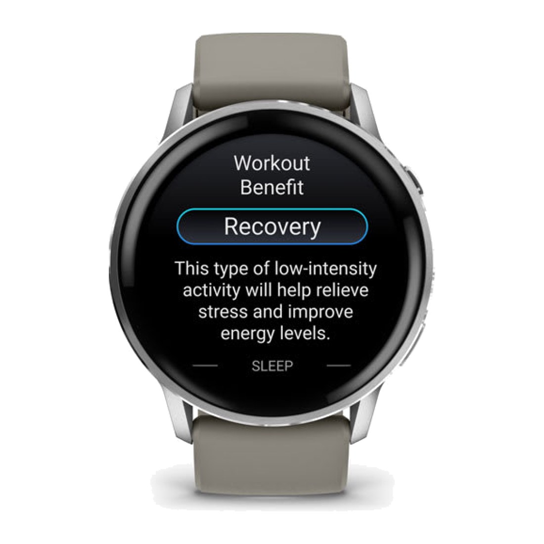 Garmin Venu 4 (45mm) Slate Gray wt Black Silicone Band
