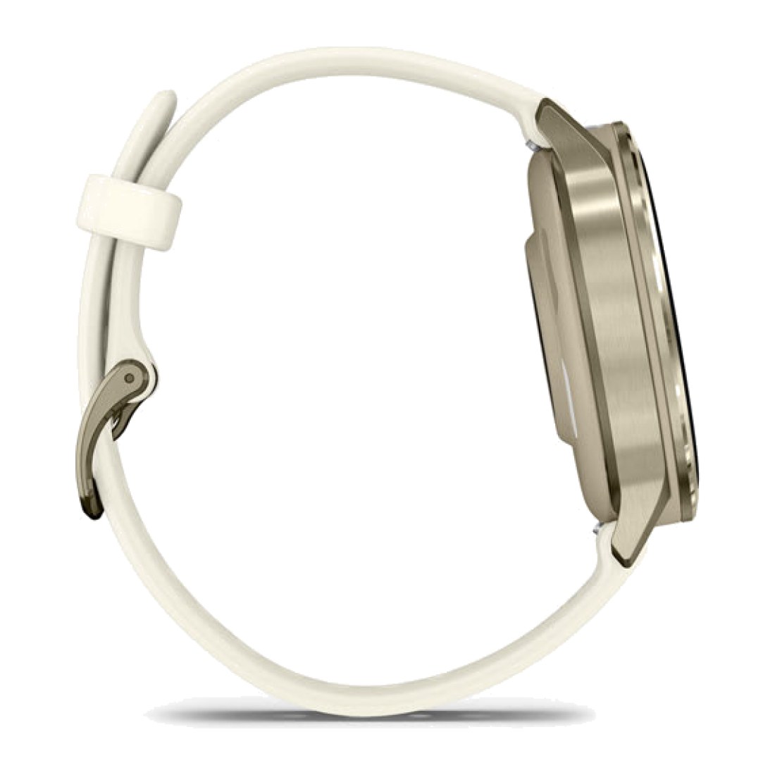 Garmin Venu 4 (41mm) Lunar Gold wt Bone Silicone Band