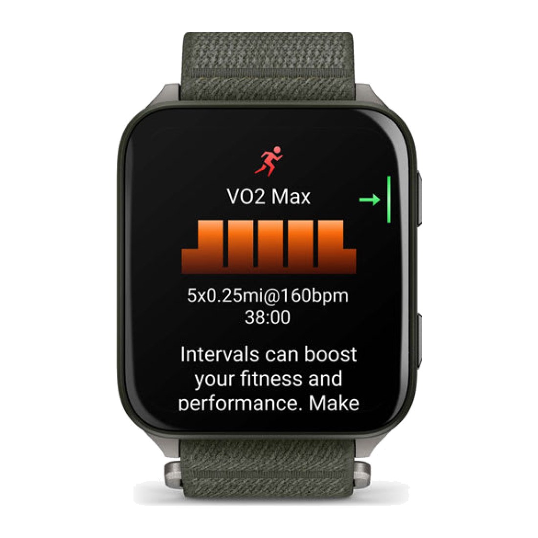 Garmin Venu X1 (51mm) Moss Titanium wt Moss Nylon Band