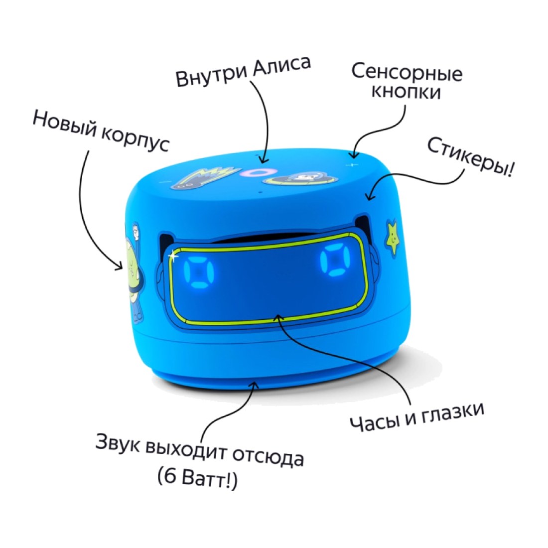 Яндекс Станция Лайт 2 Blue
