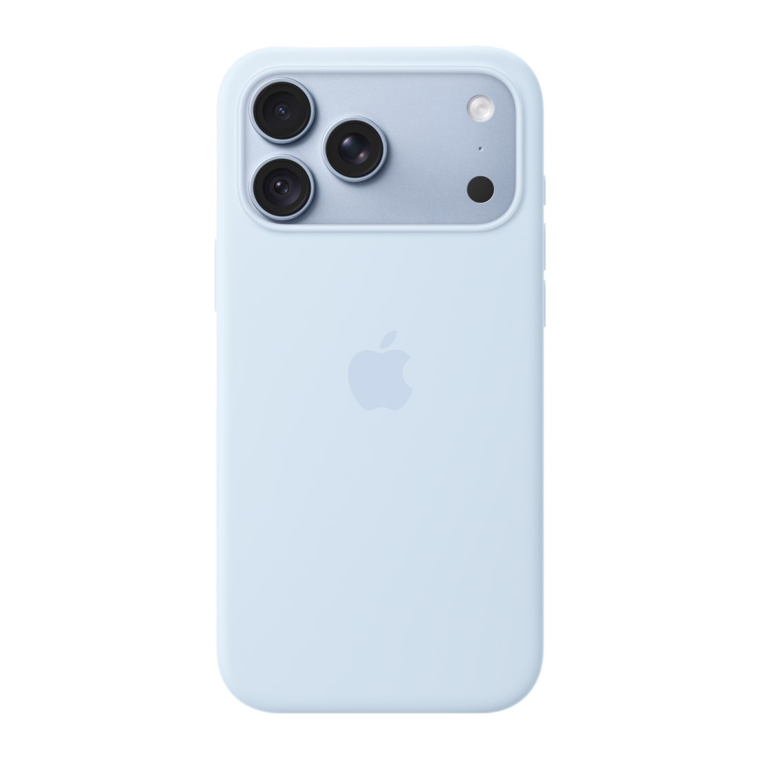 iPhone 18 Pro Max Silicone Case with MagSafe - Crisp Blue