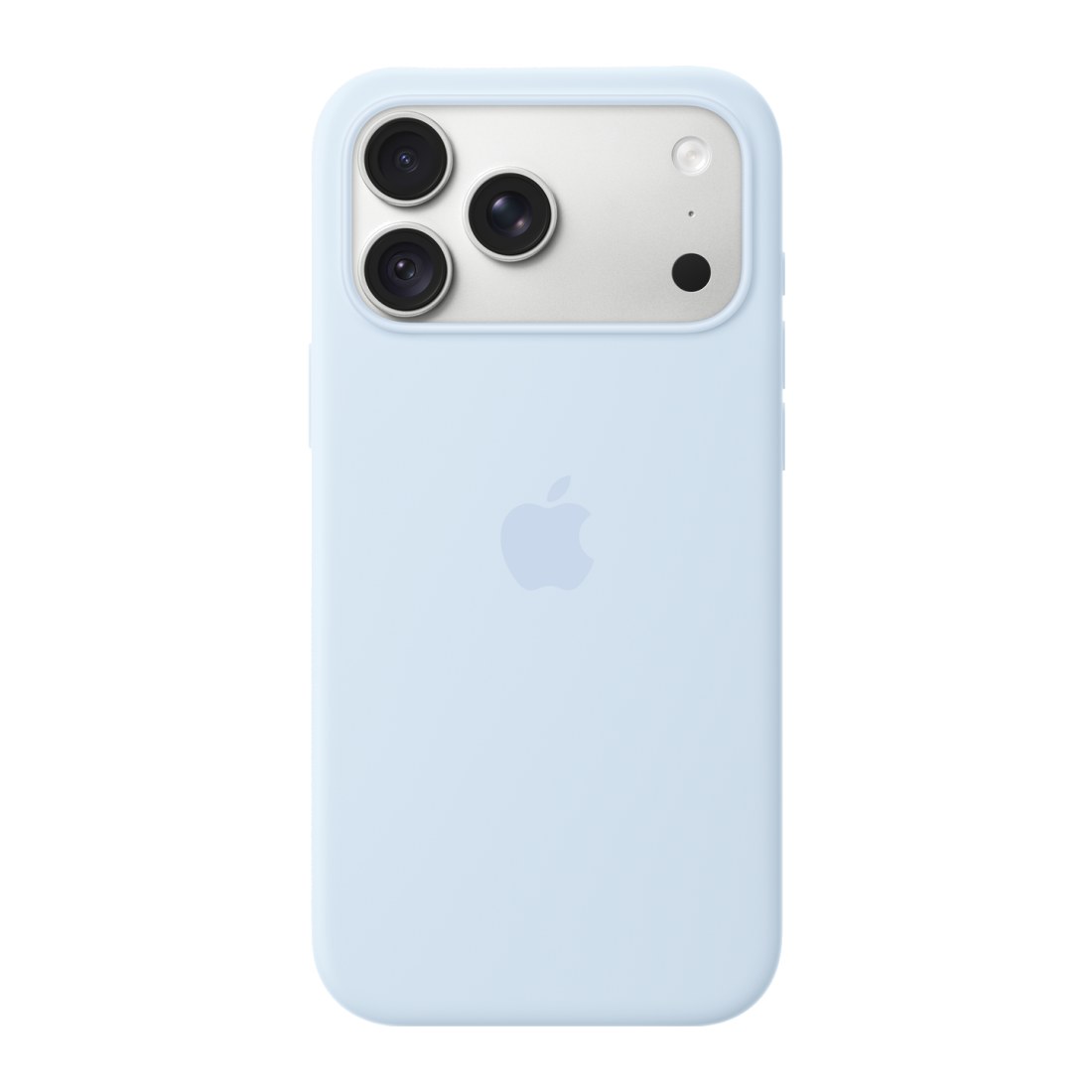 iPhone 18 Pro Max Silicone Case with MagSafe - Crisp Blue