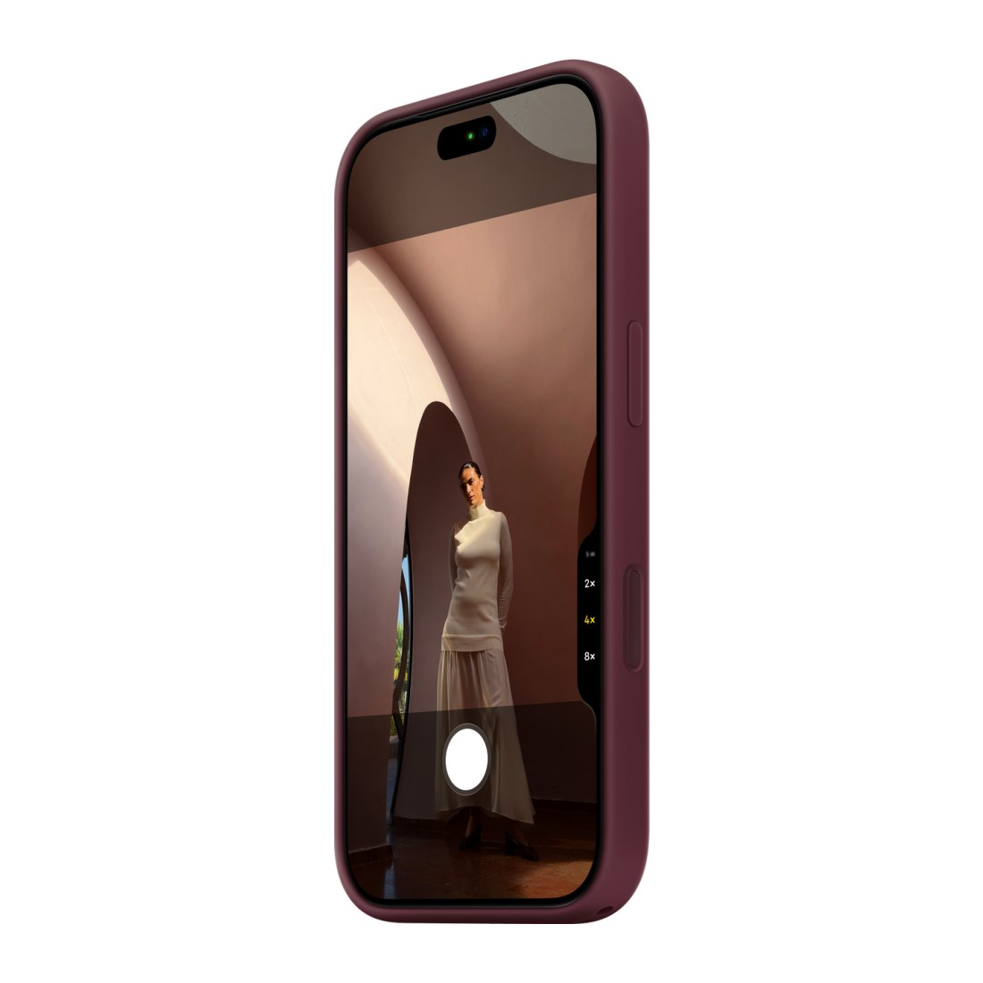 iPhone 18 Pro Silicone Case with MagSafe - Burgundy