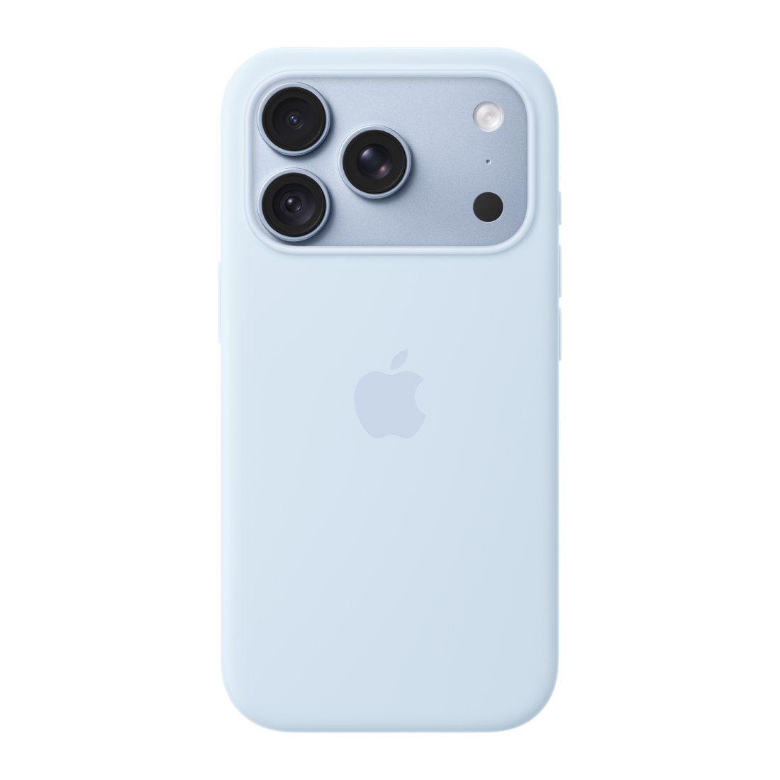 iPhone 18 Pro Silicone Case with MagSafe - Crisp Blue