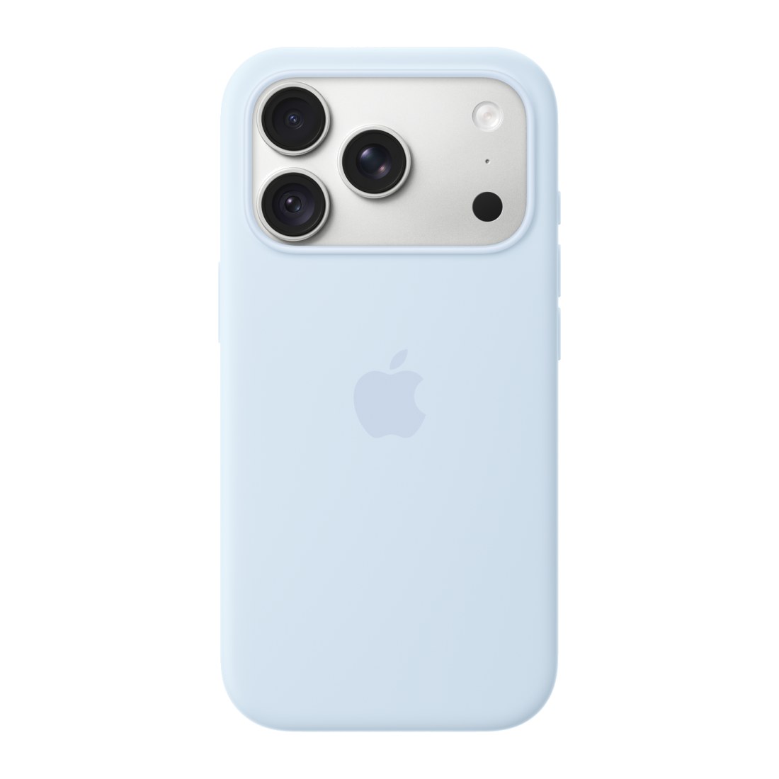 iPhone 18 Pro Silicone Case with MagSafe - Crisp Blue