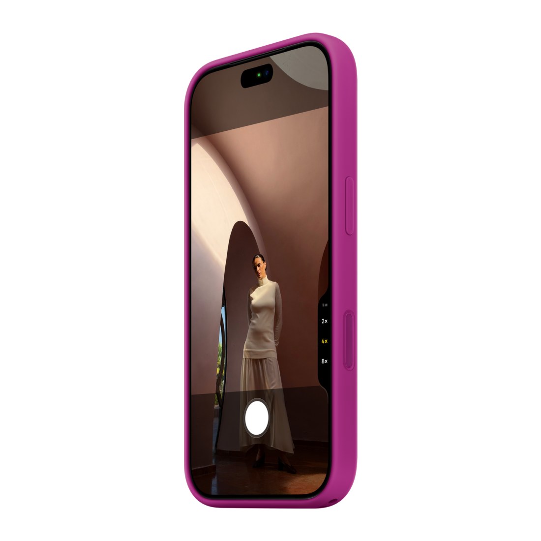 iPhone 18 Pro Silicone Case with MagSafe - Magenta