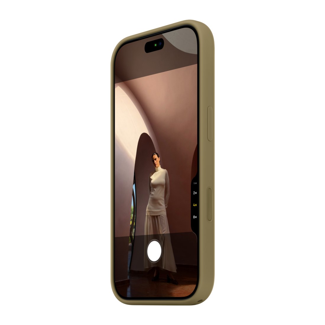 iPhone 18 Pro Silicone Case with MagSafe - Olive