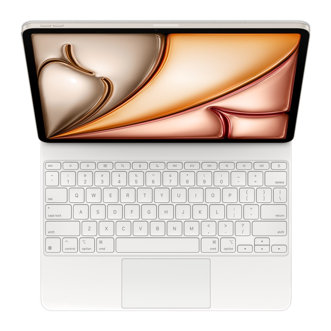 Magic Keyboard для iPad Air 13 М2/M3/М4 2024 -2026 Белый (MDFW4)