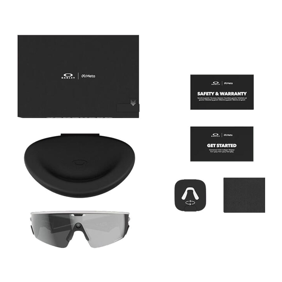Oakley Meta Vanguard OW8001 (White) (линзы - Prizm Black) S52