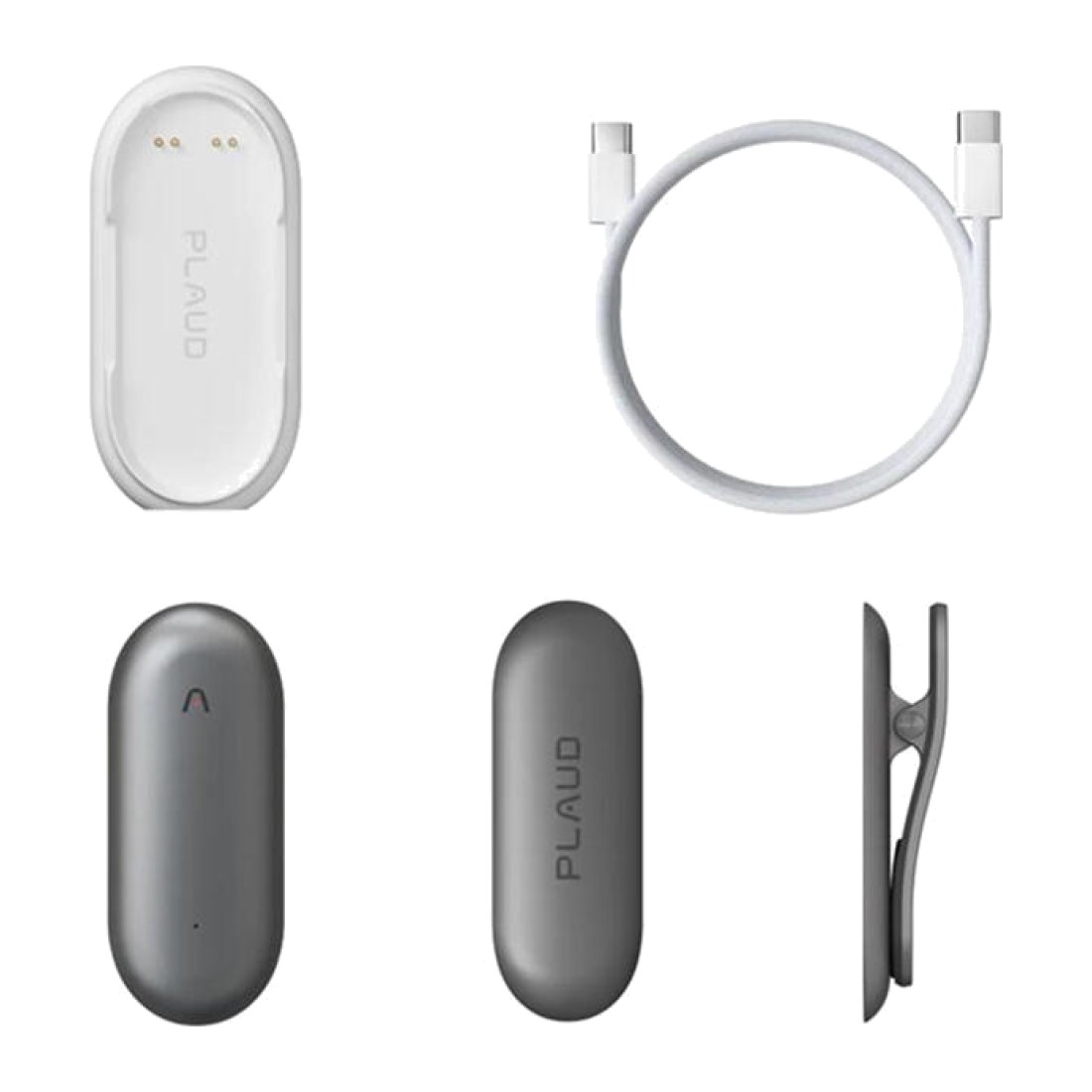Plaud NotePin AI Voice Recorder Grey
