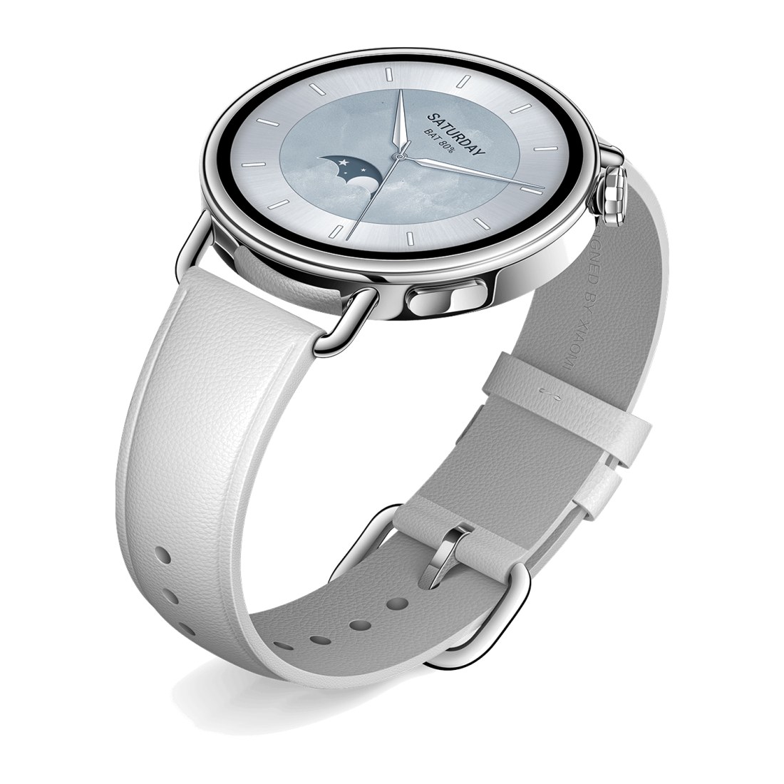 Xiaomi Watch S4 41mm RU Leather Strap White