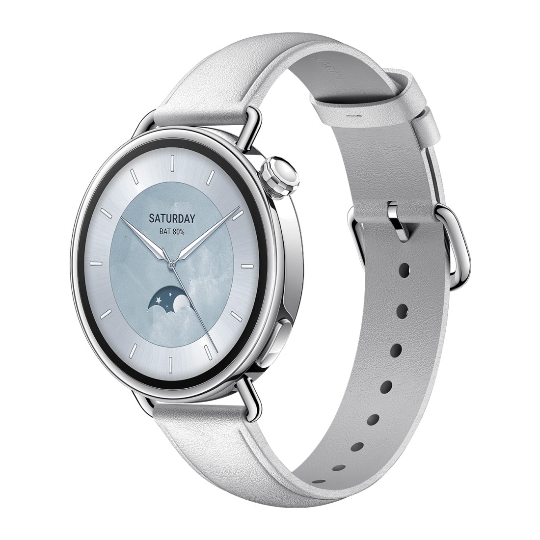 Xiaomi Watch S4 41mm RU Leather Strap White
