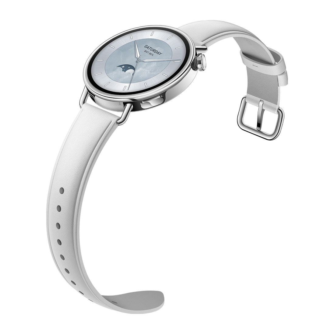 Xiaomi Watch S4 41mm RU Leather Strap White